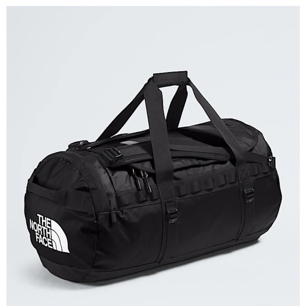 The North Face Black Duffel Bag with Durable Construction